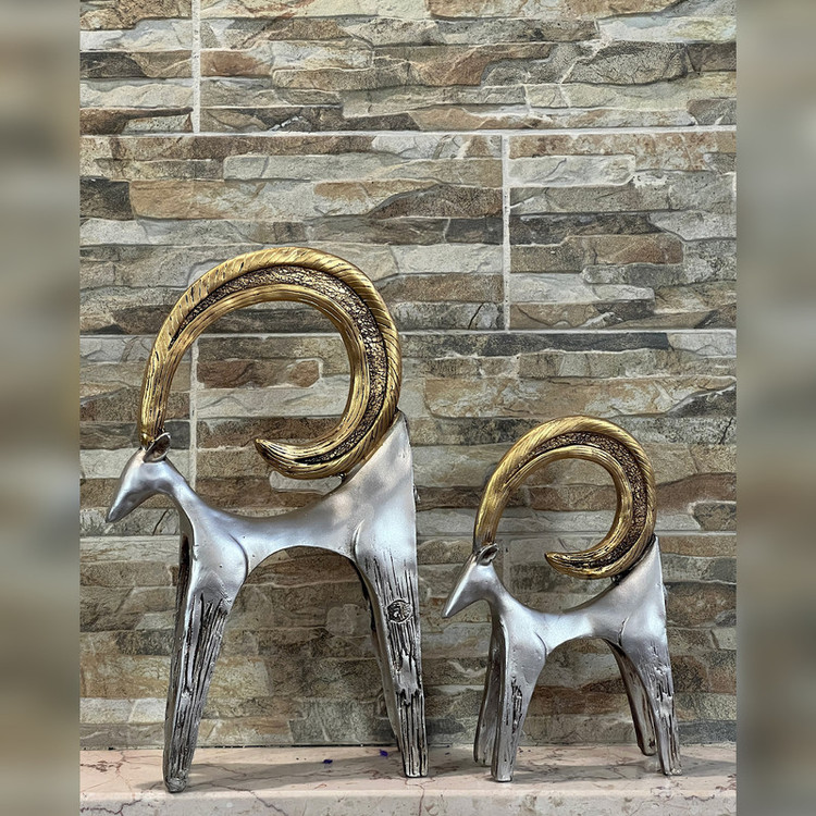 مجسمه مدل بز کاپرا مجموعه 2 عددی
