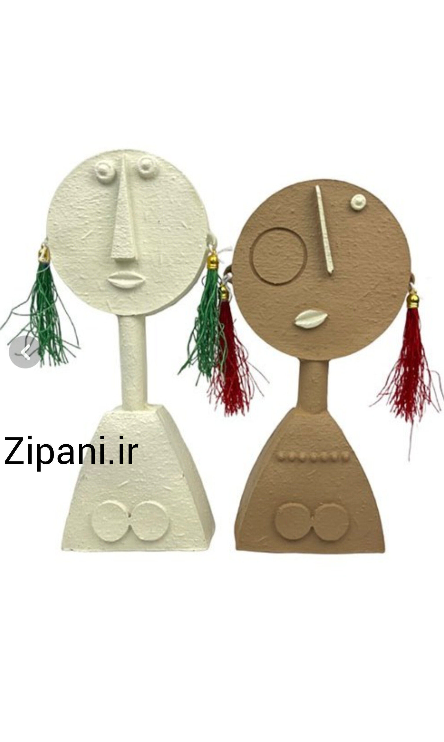 مجسمه مدل دوناتی متعجب مجموعه دو عددی